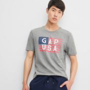 1日0点、前2000件： GAP 盖璞 417307 男士T恤  合48元/件