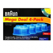 博朗（BRAUN）  CCR4 电动剃须刀清洁液四盒装