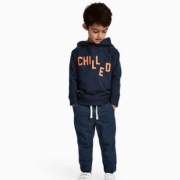 1日0点： H＆M 童装男童松紧腰长裤