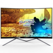 PHILIPS 飞利浦 31.5英寸2K曲面显示器 328M6FJSB
