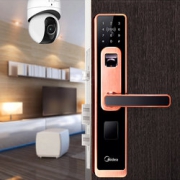 Midea 美的 MOLK-LA015 智能指纹密码锁 单机版