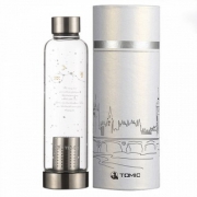 特美刻  12星座系列柠檬水杯子泡茶杯500ML送杯刷