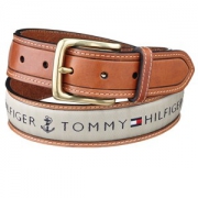 TOMMY HILFIGER 汤米·希尔费格 男士镶嵌皮带 *2件