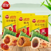 三全 龙舟粽 蜜枣+猪肉+豆沙粽 共9只