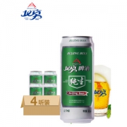 北京啤酒 精酿8度纯生啤酒 500ml*4听