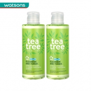 英国进口 Superdrug 茶树洁面爽肤水 200ml*2件