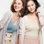 丫头故事 冰丝开衫女空调衫