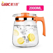 紫丁香 耐高温玻璃凉水壶 2L 4.8万好评