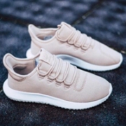 两双直邮中国！Adidas Tubular Shadow肉粉色 小椰子 小童款
