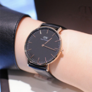 DanielWellington 丹尼尔·惠灵顿 DW00100139 女士腕表 黑色表盘