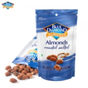 美国产 蓝钻石 BlueDiamond 盐烤风味巴旦木 110g*2袋