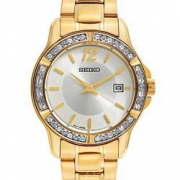 SEIKO 精工 Crystal Dress SUR714 女士时装腕表