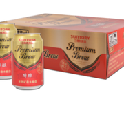 浓厚香醇！SUNTORY/三得利啤酒醇酿330ml*24罐  39元（2件5折+用券）