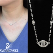 SWAROVSKI 施华洛世奇 Luckily 5368240 恶魔之眼女士项链 38cm
