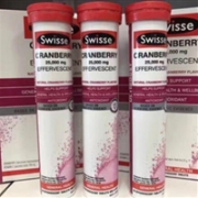 Swisse 蔓越莓泡腾片 60片
