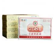中茶 普洱茶 7581茶砖 250g 刮油去脂