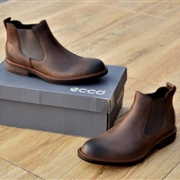 ECCO 爱步 Kenton Chelsea 男士真皮切尔西短靴
