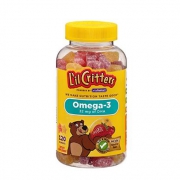 L'il Critters  丽贵 儿童OMEGA-3鱼油含DHA软糖 120粒*3瓶