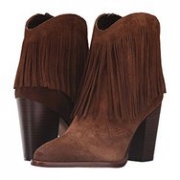 反季好价！SAM EDELMAN 女士Benjie麂皮流苏短靴