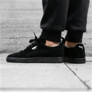 PUMA 彪马Suede 男士休闲运动鞋 黑色