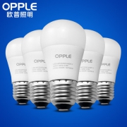 欧普照明（opple） LED灯泡 E27大螺旋口 3W 3只装