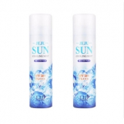 L.I.D LID 水晶冰感防晒喷雾120g*2瓶 SPF50+