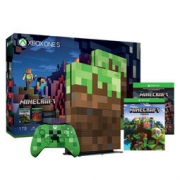 Microsoft 微软 Xbox One S 1TB 《我的世界》限量版主机