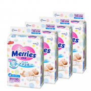 Merries 花王 尿不湿  新生儿专用 60片*4包