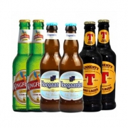 Hoegaarden 福佳白/翠鸟/替牌 啤酒组合装 330ml*6瓶