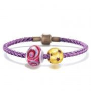 Chow Sang Sang 周生生 Charme 89920B Murano Glass 幸运星手链