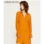 URBAN REVIVO WG37S7BN2001 衬衫连衣裙