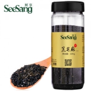 鲜享 炒熟黑芝麻  220g*2瓶