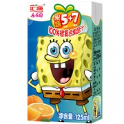 汇源100%橙 复合果蔬汁 125ml*20盒 礼盒装 21.8元