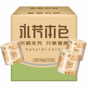 顺清柔  4层140g有芯卷纸*27卷*2件