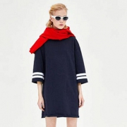 ZARA  女装条纹连衣裙