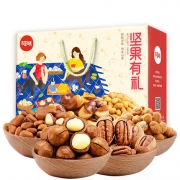 百草味 坚果礼盒 8袋装 1358g