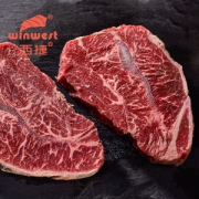 西捷 3A安格斯 原切雪花牛排套餐 6片900g