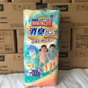 补货！GOO.N大王 除臭拉拉裤 BIG (12~20kg) 108片(36片装×3包)