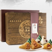 真真老老 端午粽实木定制装 1450g