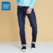 简约大方！Jeanswest 真维斯 春秋男士弹力牛仔裤