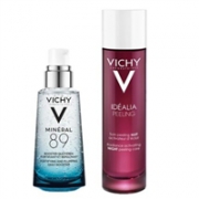 VICHY 薇姿 活泉水玻尿酸89号精华露 50ml + 理想新肌 焕白活采精华水 100ml