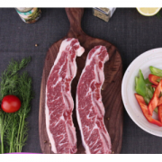 恒都 乌拉圭切片牛仔骨 500g/袋 草饲牛肉