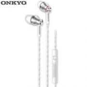 ONKYO 安桥 E300 带麦线控 双绞线低音耳机