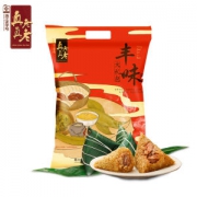 嘉兴特产 真真老老 粽子*6个 礼袋装 5种口味
