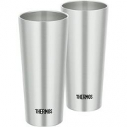 THERMOS 膳魔师 真空隔热保冷杯 400ml 两个