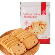 五味和 蔓越莓曲奇饼干 200g *15件 +凑单品 55.4元包邮（双重优惠）