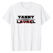 Yanny vs. Laurel 男女款T恤