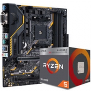 ASUS 华硕 TUF B350M-PLUS GAMING 主板+AMD 锐龙 5 2400G CPU套装