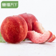 愚夫鲜生 傲红脆加州血桃*12个