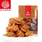 中华老字号 稻香村 黑糖芝麻 蜜汁麻花 520g